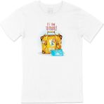 Cix It Is Time To Travel Baskılı Beyaz Unisex T-shirt