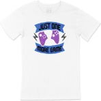 Cix Just One More Game Baskılı Beyaz Unisex T-shirt