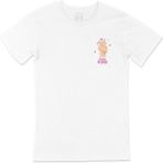 Cix K Pop Finger Heart Baskılı Beyaz Unisex T-shirt