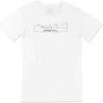 Cix Kastamonu Çizimli Yuvarlak Yaka Beyaz T-shirt