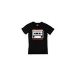 Cix Keep A Song In Your Heart Yazılı Yuvarlak Yaka Siyah T-shirt