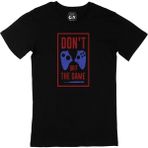 Cix Kırmızı Don't Quit the Game Siyah Erkek T-shirt