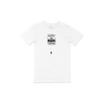 Cix Küçük Şeylerle Mutlu Ol Yazılı Yuvarlak Yaka Beyaz T-shirt