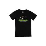 Cix Kurtarıcı İsa Siyah Erkek T-shirt