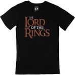 Cix Lord Of The Rings Return Yazılı Yuvarlak Yaka Siyah T-shirt