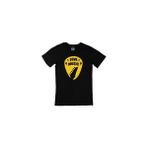 Cix Love Music Baskılı Yuvarlak Yaka Siyah T-shirt