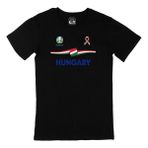 Cix Macaristan Euro 2020 Siyah T-shirt