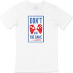 Cix Mavi Don't Quit the Game Beyaz T-shirt