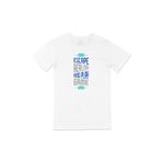 Cix Mavi Escape Reality Beyaz T-shirt
