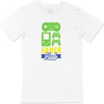 Cix Mavi Gamer Club Beyaz T-shirt