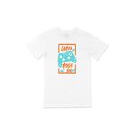 Cix Mavi Gamer Mode on Beyaz T-shirt