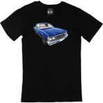 Cix Mavi Klasik Araba Siyah T-shirt