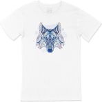 Cix Mavi Kurt Beyaz T-shirt