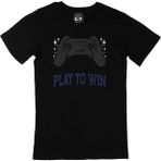 Cix Mavi Play to Win Siyah T-shirt