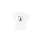 Cix Metallica Kırmızı Logolu Tişört - 4XL - Beyaz