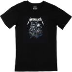 Cix Metallica Skull Siyah Tişört - XXL