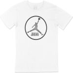 Cix Michael Jordan Tasarım T-Shirt - 5XL - Beyaz