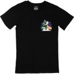 Cix Mutlu Yıllar Santa Claus Siyah Kapüşonlu Sweatshirt