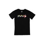 Cix Müzisyen Noel Baba Baskılı Siyah Unisex T-shirt