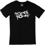 Cix My Chemical Romance Baskılı Siyah Unisex T-shirt
