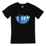 Cix New York Baskılı Yuvarlak Yaka Siyah T-shirt