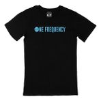 Cix No Frequency Baskılı Siyah Unisex T-shirt