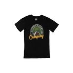 Cix Outdoor Adventure Baskılı Siyah Unisex T-shirt