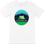 Cix Outdoor Life Tişört - Beyaz