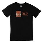 Cix Pack Your Bags Baskılı Siyah Unisex T-shirt
