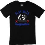 Cix Play Your Imagination Baskılı Siyah Erkek T-shirt