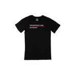 Cix Porsche Motorsport Siyah Erkek T-shirt