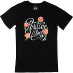 Cix Positive Vibes Baskılı Siyah Erkek T-shirt