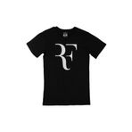 Cix Roger Federer Rf Siyah Erkek T-shirt