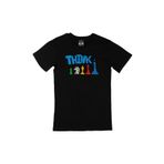 Cix Satranç Siyah Erkek T-shirt