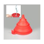 Cix Silicone Folding Funnel Katlanır Huni