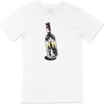 Cix Şişe Tasarımlı Beyaz Erkek T-shirt