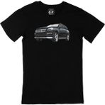 Cix Siyah Suv Araba Siyah Erkek T-shirt