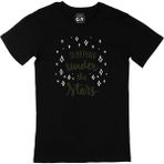Cix Sleeping Under the Stars Siyah Erkek T-shirt
