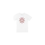 Cix Slipknot Yıldız Logolu Tişört - 4XL - Beyaz
