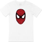 Cix Spiderman Maske Tişört - 4XL - Beyaz