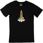 Cix Summer Beach Party Siyah Erkek T-shirt