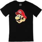 Cix Süper Mario Siyah Tişört