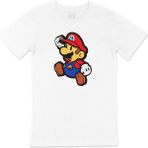 Cix Süper Mario Tişört - 5XL - Beyaz