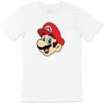 Cix Super Mario Tişört - L - Beyaz
