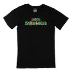 Cix Super Mario World Siyah Erkek T-shirt