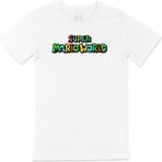 Cix Super Mario World Tişört - XL - Beyaz