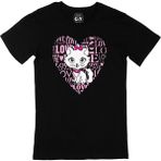 Cix Tatlı Kedicik Siyah Erkek T-shirt
