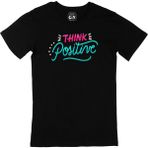 Cix Think Positive Siyah Erkek T-shirt
