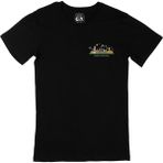 Cix Tourist Attraction Cep Logo Tasarımlı Siyah Erkek T-shirt