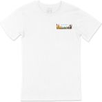 Cix Travel To Europe Cep Logo Tasarımlı Beyaz Tişört - 5XL